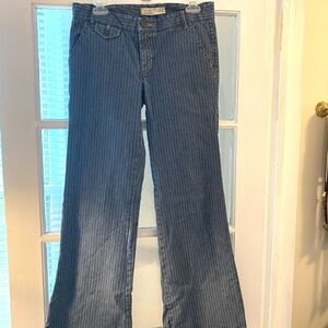 Old Navy Blue Flare Wide Leg Jeans